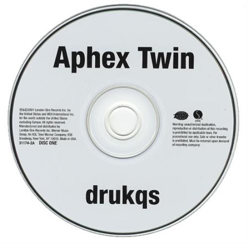 Aphex Twin Drukqs 2001年 Aphex Twin / Drukqs 4LP Vinyl BOX 2001 UK Warp Records